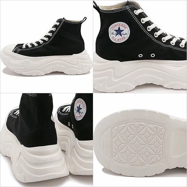 スニーカー オールスター シティハイク ハイカット [31314400] ALL STAR CITYHIKE HI メンズ・レディース 靴 シューズ 厚底 BLACK 正規取扱店