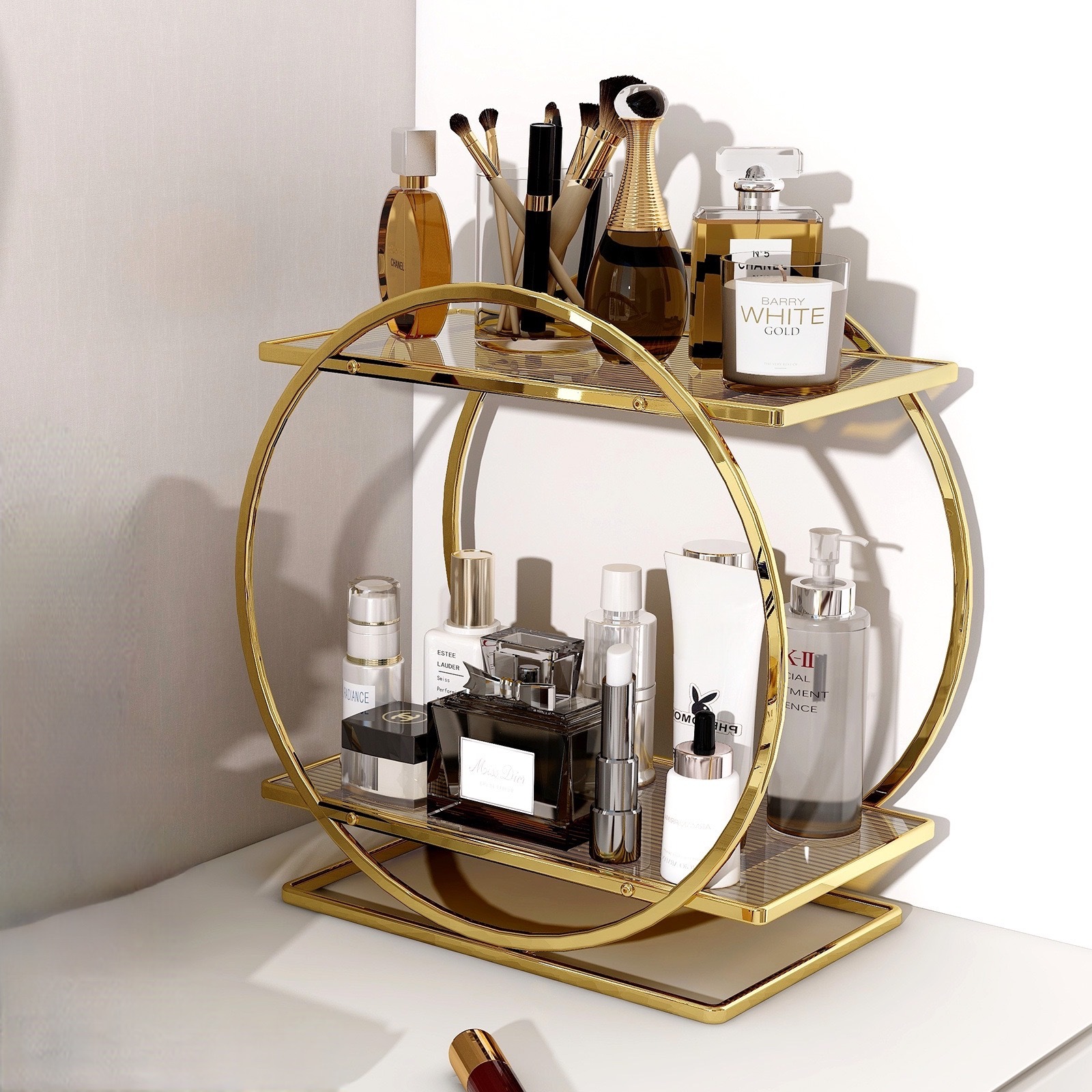 ラウンド フレーム 二段 収納 ラック 全2色 香水収納 洗面台 ディスプレイ おしゃれ スパイスラック 韓国インテリア 韓国雑貨 韓国っぽ インテリア雑貨 韓国 70PARK ラウンド フレーム 二段 収納 ラック 全2色 香水収納 洗面台 ディスプレイ おしゃれ スパイスラック 韓国インテリア 韓国雑貨 韓国っぽ インテリア雑貨 韓国 70PARK