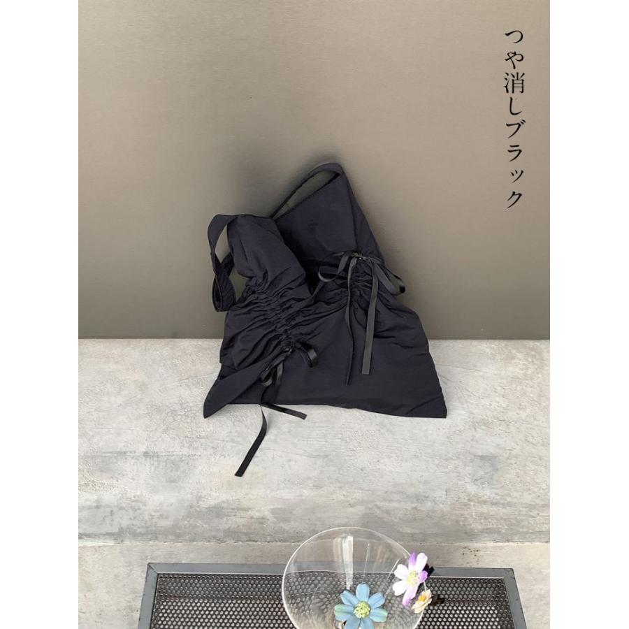 【韓国ins大人気】リボン付き ショルダーバッグ トートバッグ ドロスト 無地 2タイプ 大容量 韓国ファッション【akb406-592】【予約販売：15-20日】宅込