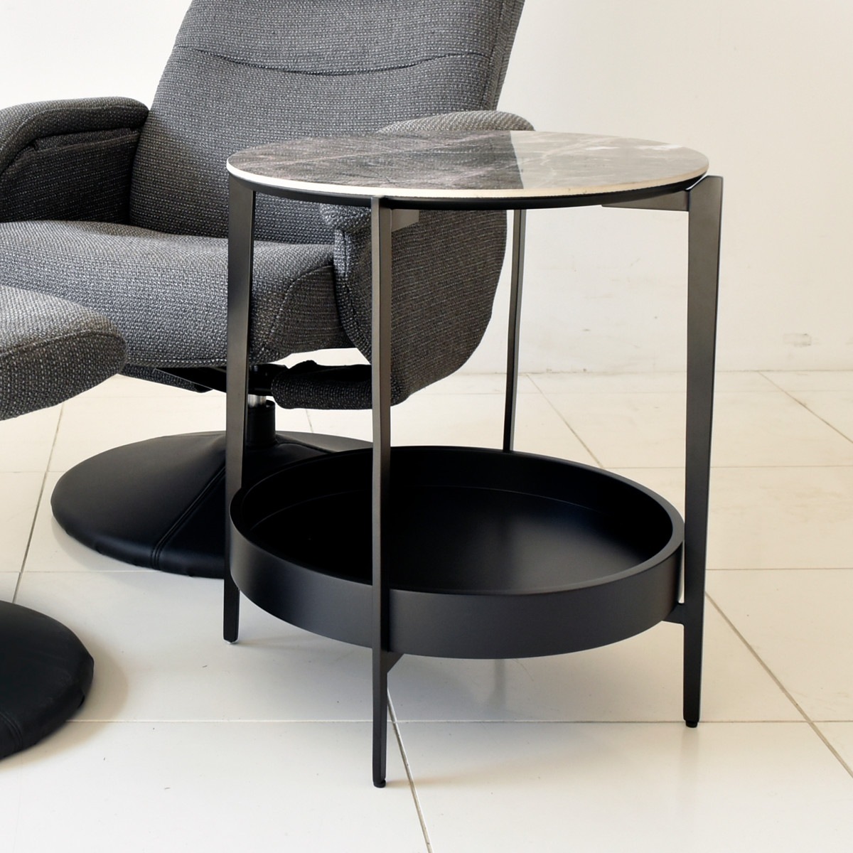 サイドテーブル S：約幅43.1cm M：約幅48.3cm L：約幅53.5cm ネストテーブル リビング ベッドルーム 寝室〔代引不可〕