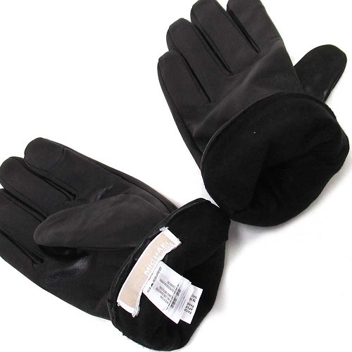 MICHAEL KORS マイケルコース アウトレット レディース レザー MK ロゴ グローブ手