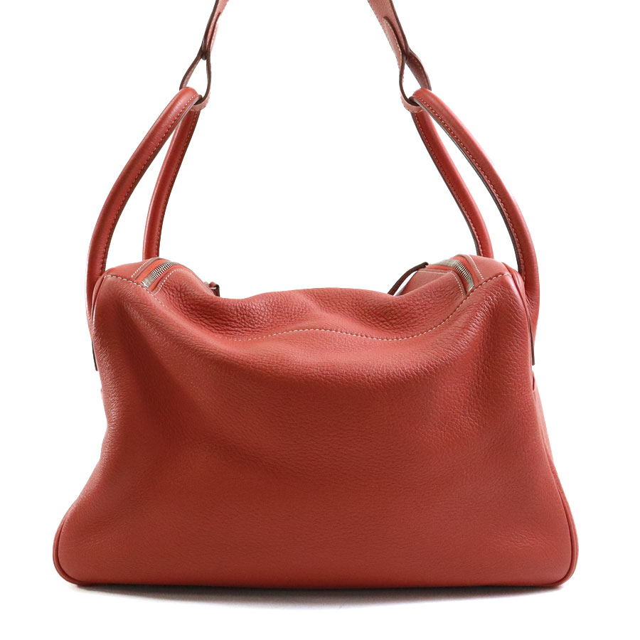 エルメス HERMES ハンドバッグ ショルダーバッグ リンディ レザー クレヴェット シルバー レディース e58252a エルメス HERMES ハンドバッグ ショルダーバッグ リンディ レザー クレヴェット シルバー レディース e58252a