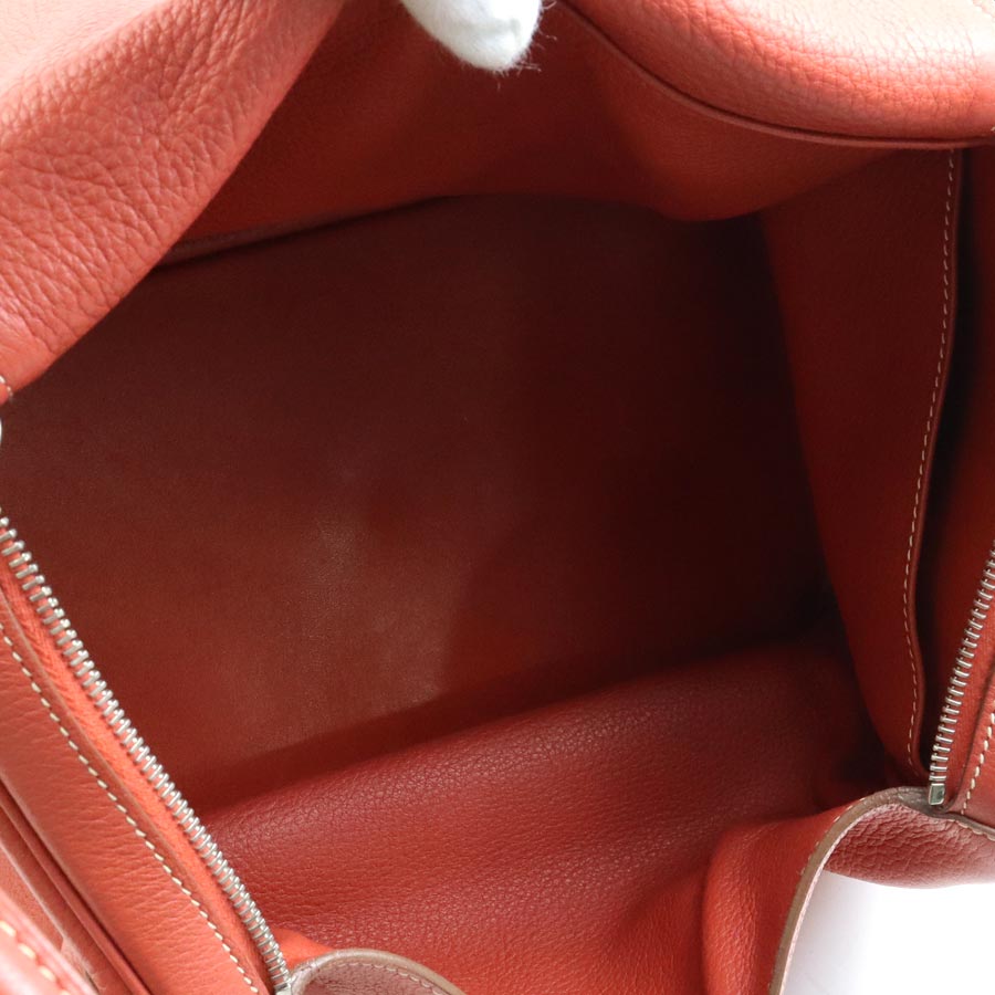 エルメス HERMES ハンドバッグ ショルダーバッグ リンディ レザー クレヴェット シルバー レディース e58252a エルメス HERMES ハンドバッグ ショルダーバッグ リンディ レザー クレヴェット シルバー レディース e58252a