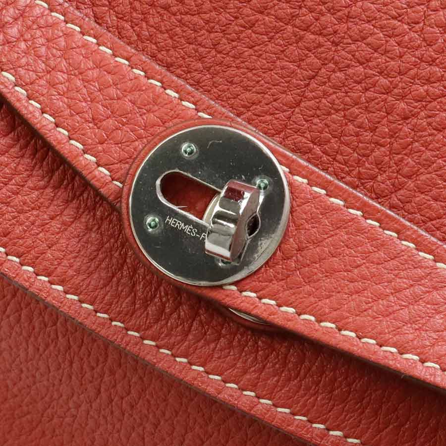エルメス HERMES ハンドバッグ ショルダーバッグ リンディ レザー クレヴェット シルバー レディース e58252a エルメス HERMES ハンドバッグ ショルダーバッグ リンディ レザー クレヴェット シルバー レディース e58252a