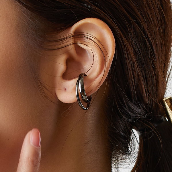 Qoo10] MELODY ACCESSORY イヤーカフ 大ぶり レディース 日本製