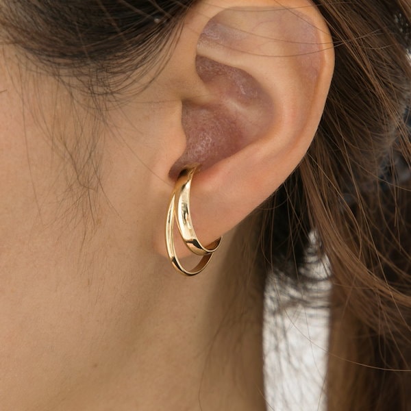 Qoo10] MELODY ACCESSORY イヤーカフ 大ぶり レディース 日本製