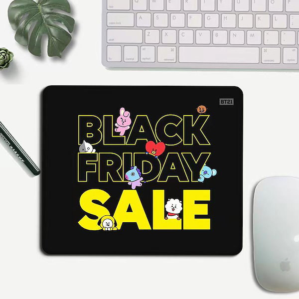 BTS BT21×LINE コラボ キーボード マウス マウスパッド ３点セット BTS BT21×LINE コラボ キーボード マウス マウスパッド 3点