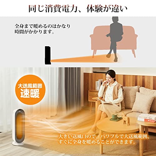 2023冬新型』 セラミックヒーター あいし 【ECO知能恒温 節電対策】