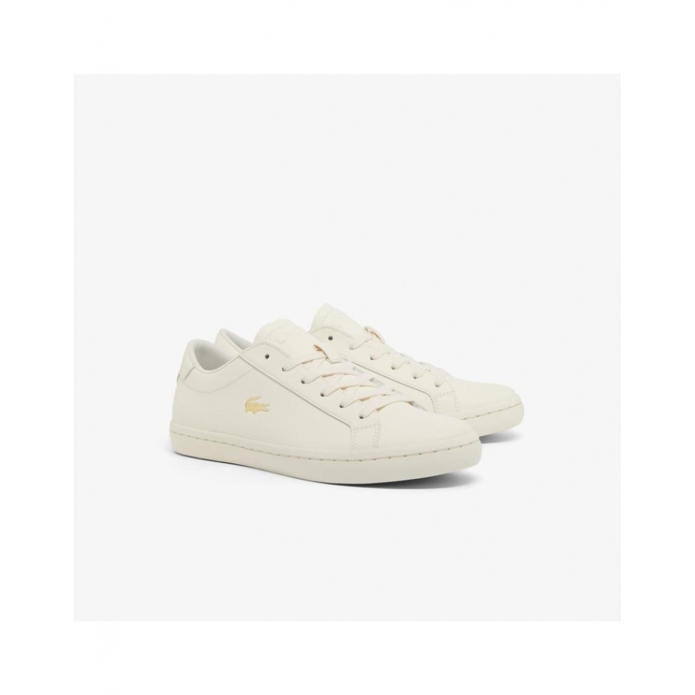 ラコステレディースストレートセット 2.0 レザースニーカー RZ0184W55N 18C ラコステレディースストレートセット 2.0 レザースニーカー RZ0184W55N 18C