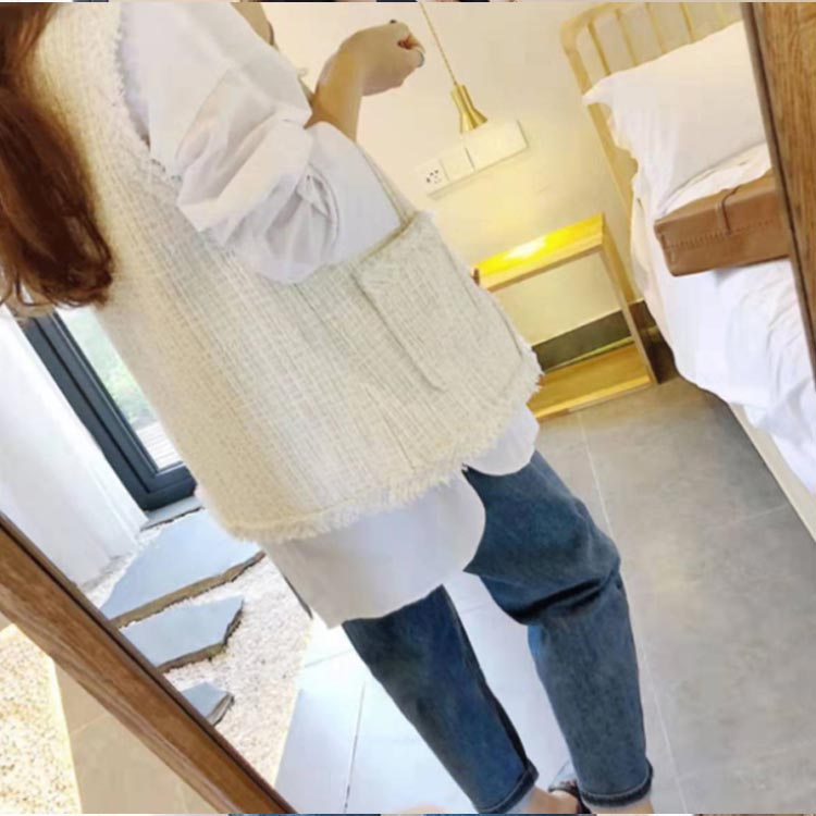 ツイードフリンジジレツイードジレベストノースリーブツイードジャケットVネックフリンジレイヤード裏地付きレディース通勤オフィス卒業式母入学式卒園式入園式セレモニーアウター黒オフホワイト高見え ツイードフリンジジレツイードジレベストノースリーブツイードジャケットVネックフリンジレイヤード裏地付きレディース通勤オフィス卒業式母入学式卒園式入園式セレモニーアウター黒オフホワイト高見え