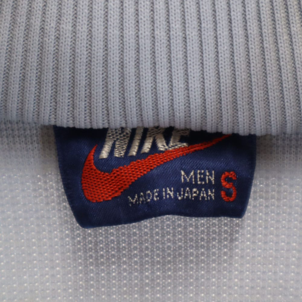 80s 日本製 ヴィンテージ 紺タグ トラックジャケット S グレー ジャージ メンズ