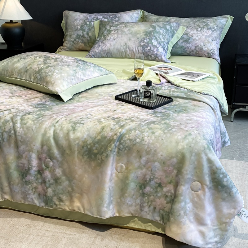 ライトラグジュアリースタイルのレイカルテニス夏キルトサマーキルトサマーキルト夏キルトアイスシルクシルクエアコンキルト4ピースセット機械洗えるシングルキルト ライトラグジュアリースタイルのレイカルテニス夏キルトサマーキルトサマーキルト夏キルトアイスシルクシルクエアコンキルト4ピースセット機械洗えるシングルキルト