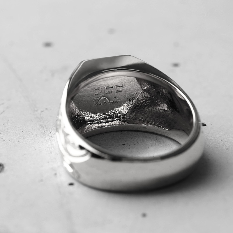 BFF 印台リング ウミガメ [bffr014-s-l]