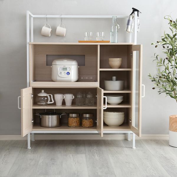 レンジ台 コンパクト 小さめ 省スペース 小型 食器棚 収納 おしゃれ 北欧 スライドレール 炊飯器置き 電子レンジ置き キッチンラック ホワイト 白 コンセント レンジ台 コンパクト 小さめ 省スペース 小型 食器棚 収納 おしゃれ 北欧 スライドレール 炊飯器置き 電子レンジ置き キッチンラック ホワイト 白 コンセント