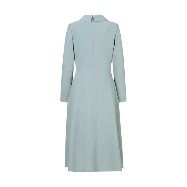 (ベスティヴェリ)プリーツディテールテーラードラップドレス(BGOAC2506) (ベスティヴェリ)プリーツディテールテーラードラップドレス(BGOAC2506)