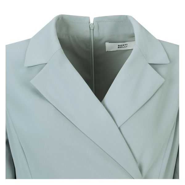 (ベスティヴェリ)プリーツディテールテーラードラップドレス(BGOAC2506) (ベスティヴェリ)プリーツディテールテーラードラップドレス(BGOAC2506)