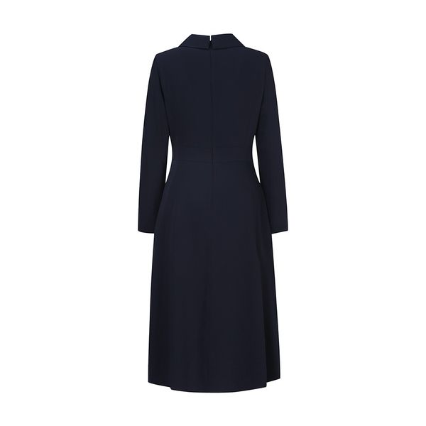 (ベスティヴェリ)プリーツディテールテーラードラップドレス(BGOAC2506) (ベスティヴェリ)プリーツディテールテーラードラップドレス(BGOAC2506)