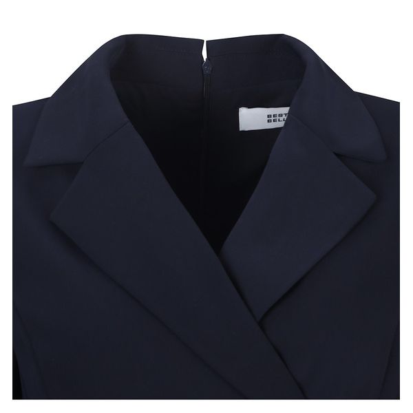 (ベスティヴェリ)プリーツディテールテーラードラップドレス(BGOAC2506) (ベスティヴェリ)プリーツディテールテーラードラップドレス(BGOAC2506)