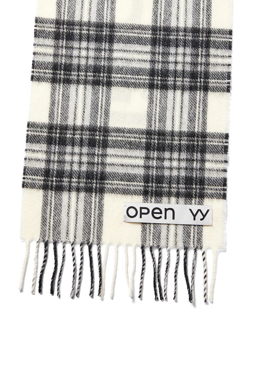 マフラー・ストール [OPEN YY] TARTAN WOOL SCARF : 3color OPEN YY