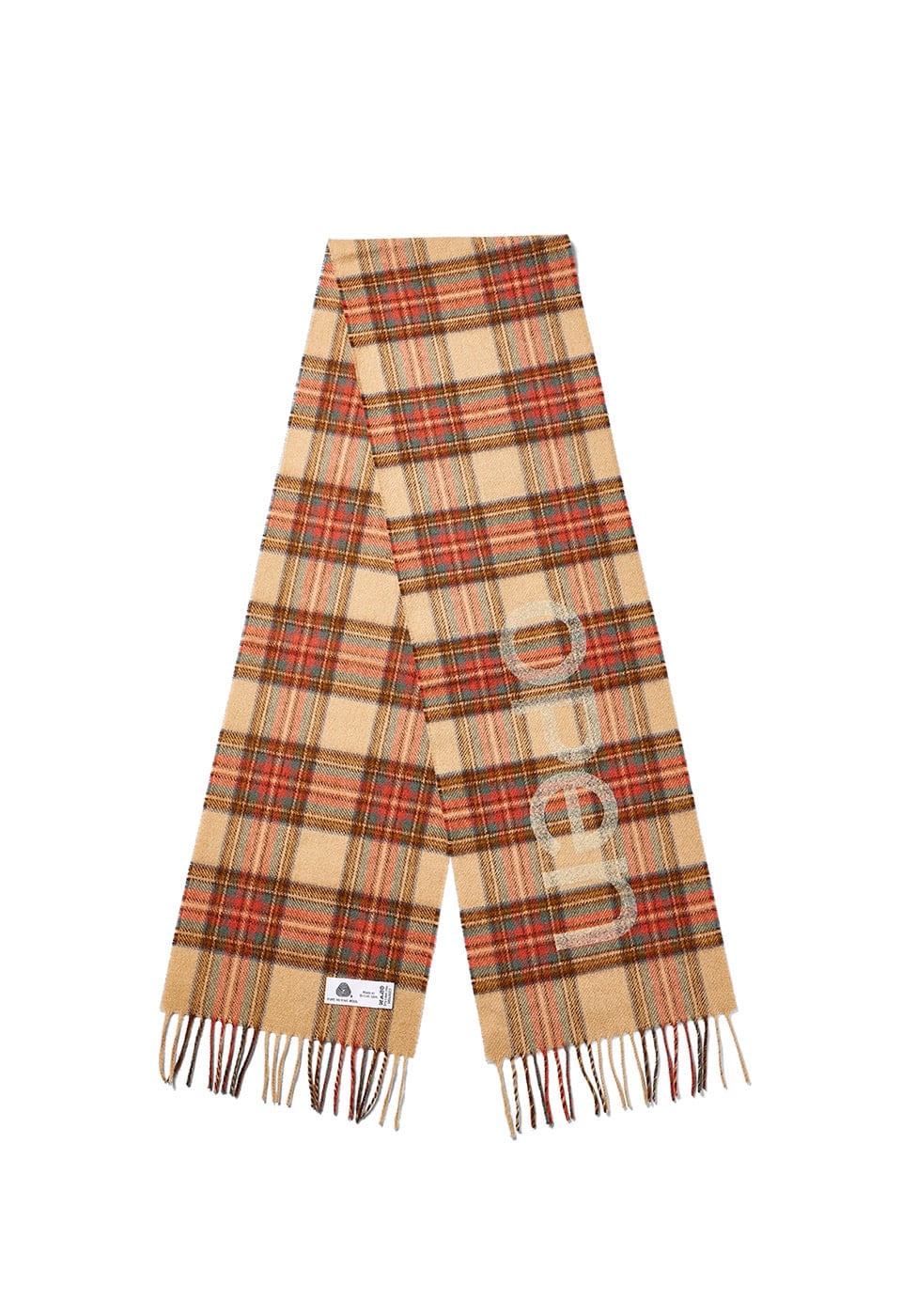 マフラー・ストール OPEN YY : 24FW / TARTAN WOOL SCARF (3COLORS) OPEN Yy】 OPEN YY TARTAN WOOL SCARF : 3COLORS マフラー