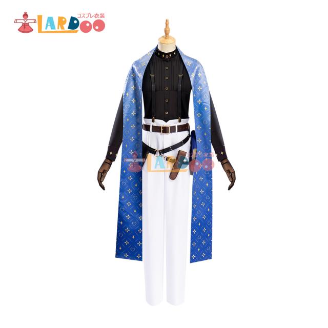 新タイプ追加 激安販売 バーチャルYouTuber VTuber Ike Eveland アイク・イーヴランド コスプレ衣装 仮装 コスチューム[DY22044]