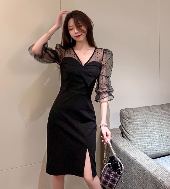 レディース ワンピース ドレス パーティードレス 長袖 Vネック スリム 細身 ストレート 透け感 シースルー かわいい 大人可愛い きれいめ カジュアル 上品 おしゃれ ガーリー ルーズ ラブリー レディース ワンピース ドレス パーティードレス 長袖 Vネック スリム 細身 ストレート 透け感 シースルー かわいい 大人可愛い きれいめ カジュアル 上品 おしゃれ ガーリー ルーズ ラブリー