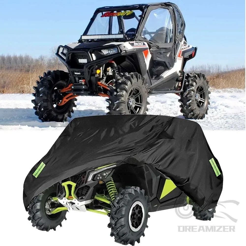 Utvユーティリティ車両ストレージカバーCan-am Maverick x3 Defender max hd10 hd8用ストレージカバー偏光と互換性ありrzr 4 xp 1000 900
