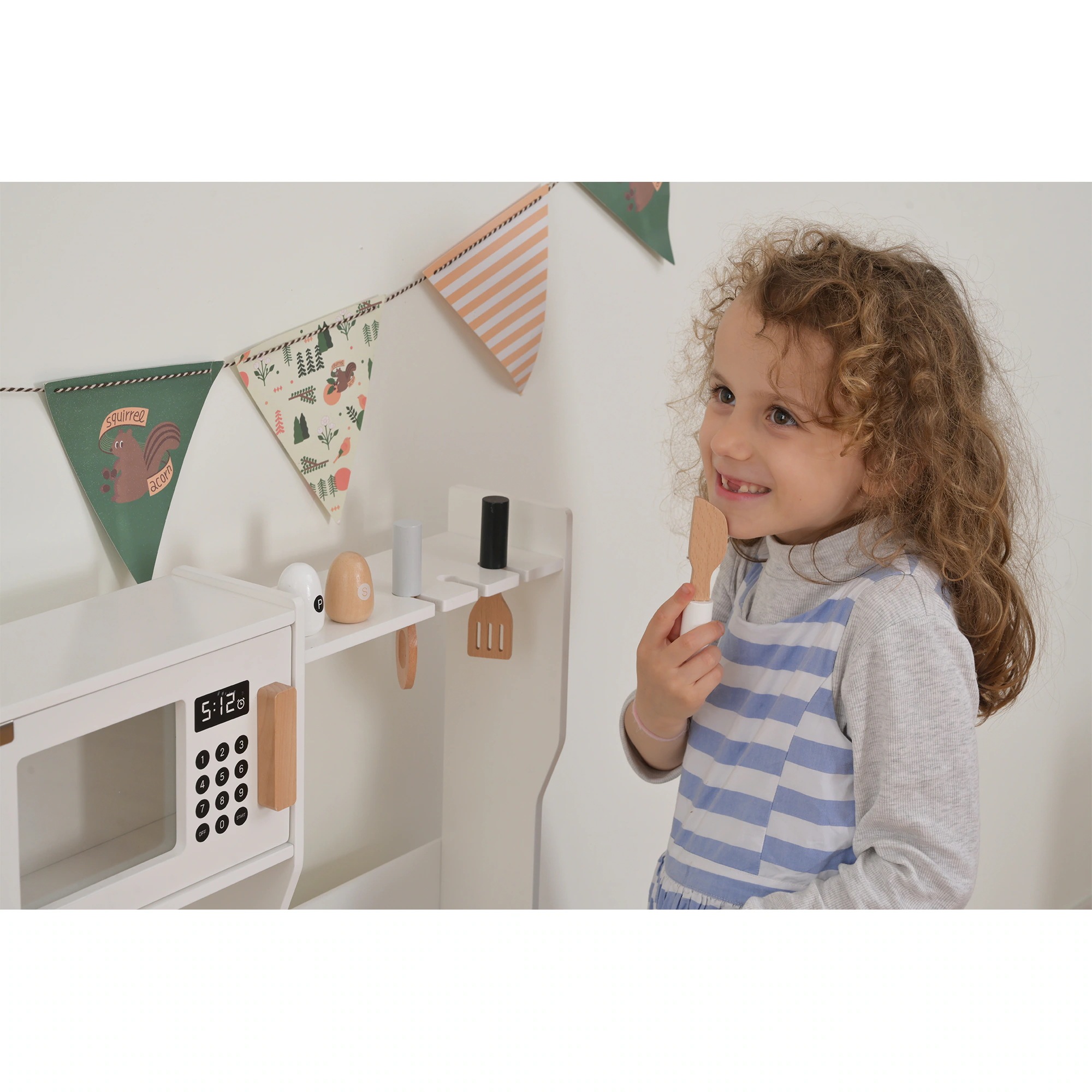 【安心保証】おままごと キッチン 木製 付属品付き ままごとセット 誕生日 台所 知育玩具 子供用 子供 収納 まねっこ コンロミニキッチン おもちゃ　キッチン キッズ ベビー プレゼント【ホワイト】