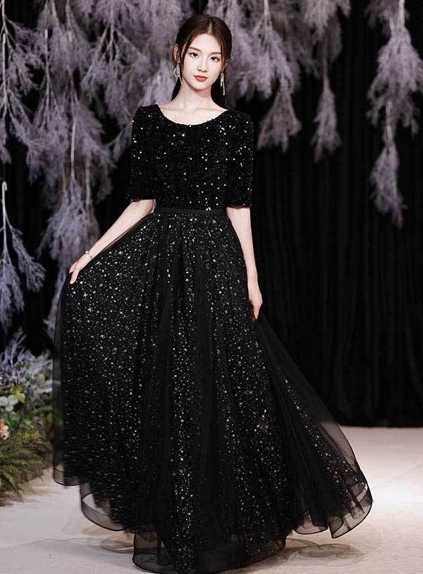 ドレス ロングドレス 演奏会 5分袖 袖あり キラキラ ラウンドネック ゴージャス 華やか ロング丈 ピアノ 発表会 母親 結婚式 XS 大きいサイズ 5L 体型カバー 謝恩会 卒業式 ワインレッド ドレス ロングドレス 演奏会 5分袖 袖あり キラキラ ラウンドネック ゴージャス 華やか ロング丈 ピアノ 発表会 母親 結婚式 XS 大きいサイズ 5L 体型カバー 謝恩会 卒業式 ワインレッド