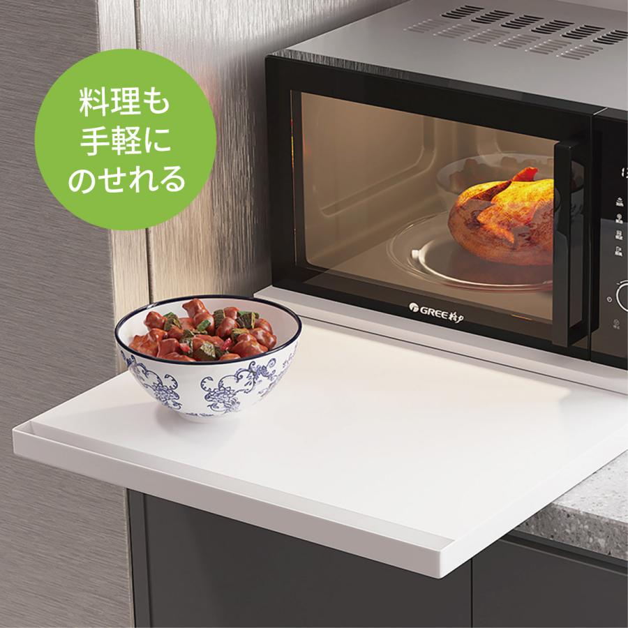 レンジ台 スライドテーブル レンジ下 収納 引き出し 後付け キッチン 炊飯器 トースター オーブン ラック おしゃれ ブラック ホワイト range-dai レンジ台 スライドテーブル レンジ下 収納 引き出し 後付け キッチン 炊飯器 トースター オーブン ラック おしゃれ ブラック ホワイト range-dai