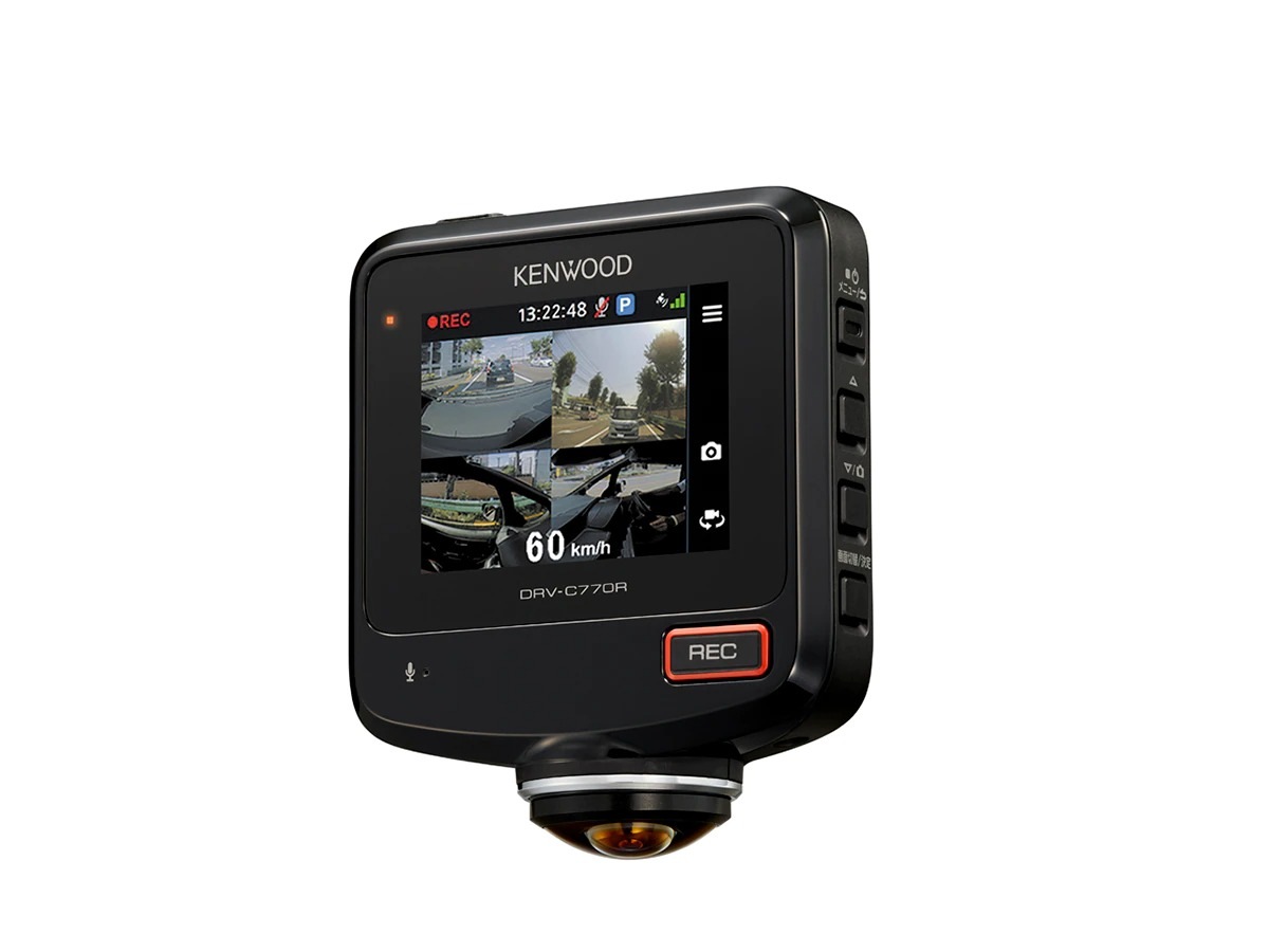 JVCケンウッド 360撮影対応2カメラドライブレコーダー DRV-C770R [2カメラ 全方位