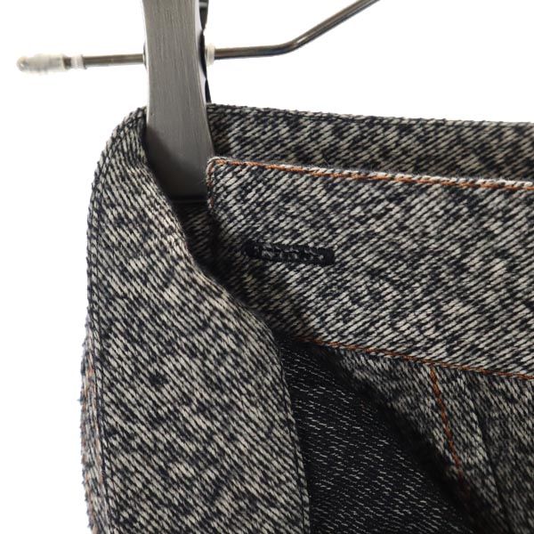 ミディ丈 ラップスカート 32 グレー系 レディース