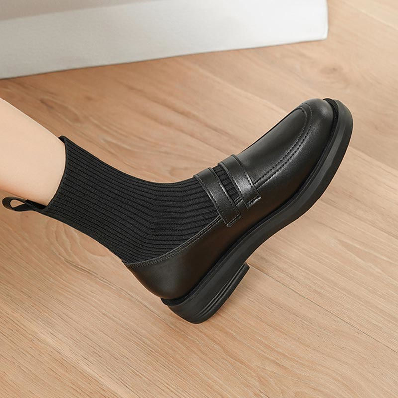 痛くない 靴 ストレッチ 骨格ストレート 冬 お洒落 お洒落 ローヒール ブーツ ショート シューズ 歩きやすい ショートブーツ 履きやすい ブーツ レディース ソックスブーツ アンクルブーツ ブーツ