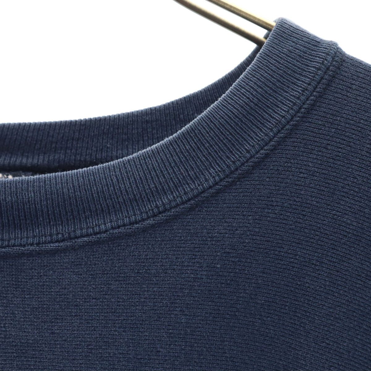 80s USA製 リバースウィーブ トリコタグ 2枚タグ ヴィンテージ 長袖 スウェット トレーナー L ネイビー 裏起毛 メンズ 古着 80s USA製 リバースウィーブ トリコタグ 2枚タグ ヴィンテージ 長袖 スウェット トレーナー L ネイビー 裏起毛 メンズ 古着