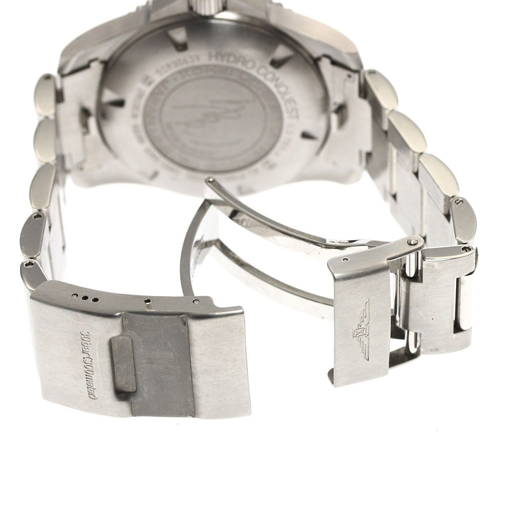 ロンジン LONGINES L3.781.4 ハイドロコンクエスト デイト 自動巻き メンズ _901538【中古】