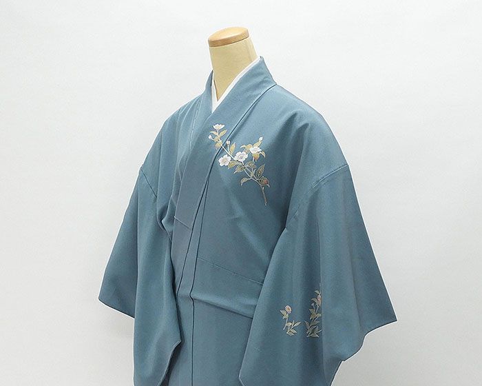 単衣 訪問着 新品仕立済 正絹 単衣 美山 桜模様 身丈164.5cm 裄丈68cm 訪問着 新品 仕立て上がり 着物 wb1065