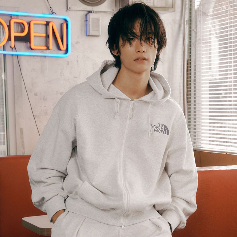 韓国正規品保証 関税負担なし NJ5JQ01J COMFY HOOD ZIP UPデイリー 基本 着装 男子 女子 人気 韓国 ファッション 男女共用 アウトドア