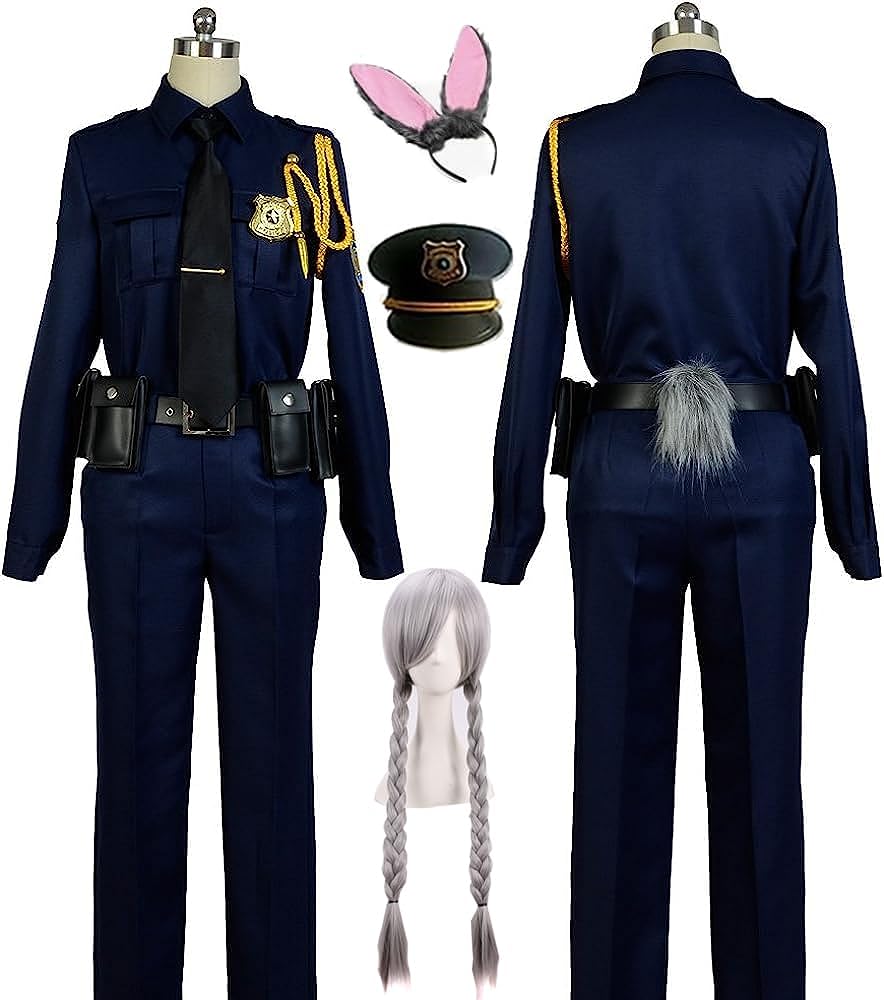コスプレ衣装 ニック ワイルド 警察服 ジュディ ホップス