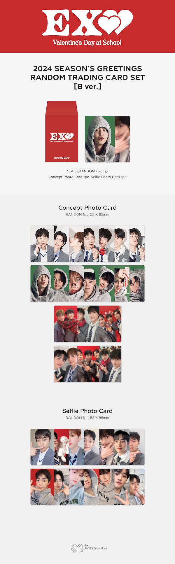 RANDOM TRADING CARD 東方神起 SUPER JUNIOR SHINee EXO Red Velvet