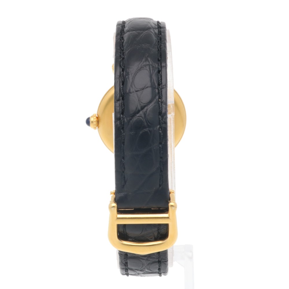 カルティエ マストコリゼ 腕時計 シルバー925 1902 クオーツ 1年保証 CARTIER 中古