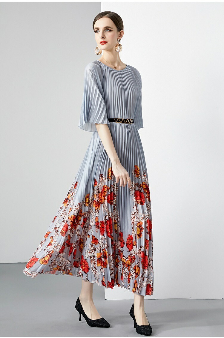 New type追加!F1色グレー ドレス ワンピース ワンピ パーティードレス ロングプリーツ パーティーワンピ 結婚式 二次会 カラオケクラシカル系 レトロ感 優雅印象 ベルト付き 華やか New type追加!F1色グレー ドレス ワンピース ワンピ パーティードレス ロングプリーツ パーティーワンピ 結婚式 二次会 カラオケクラシカル系 レトロ感 優雅印象 ベルト付き 華やか