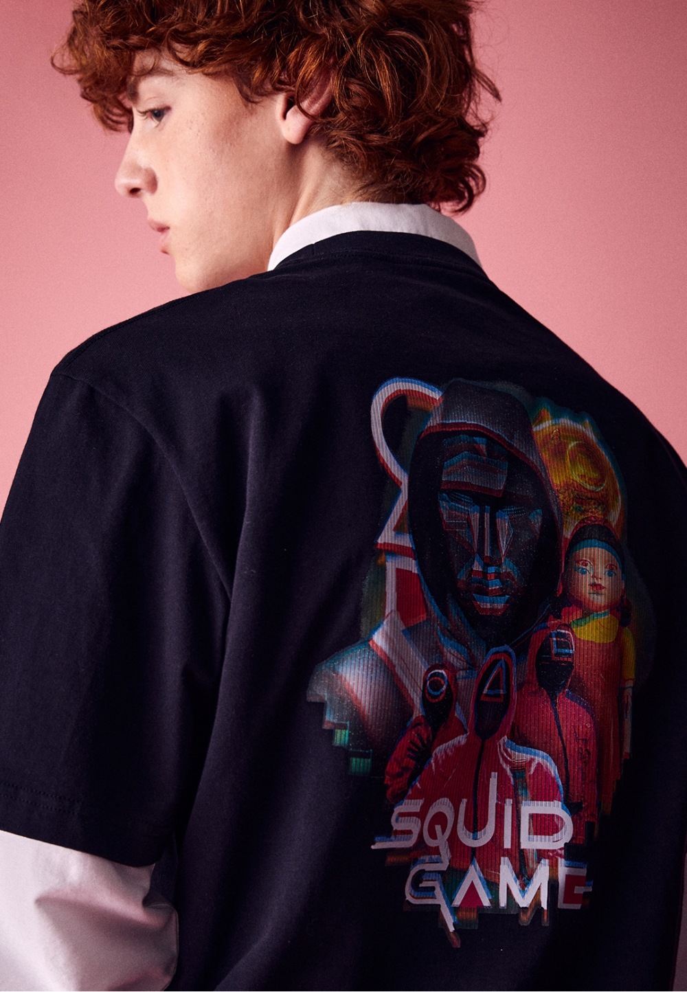 WAU X SQUID GAME/ Hologram T-Shirt/ユニセックス Tシャツ
