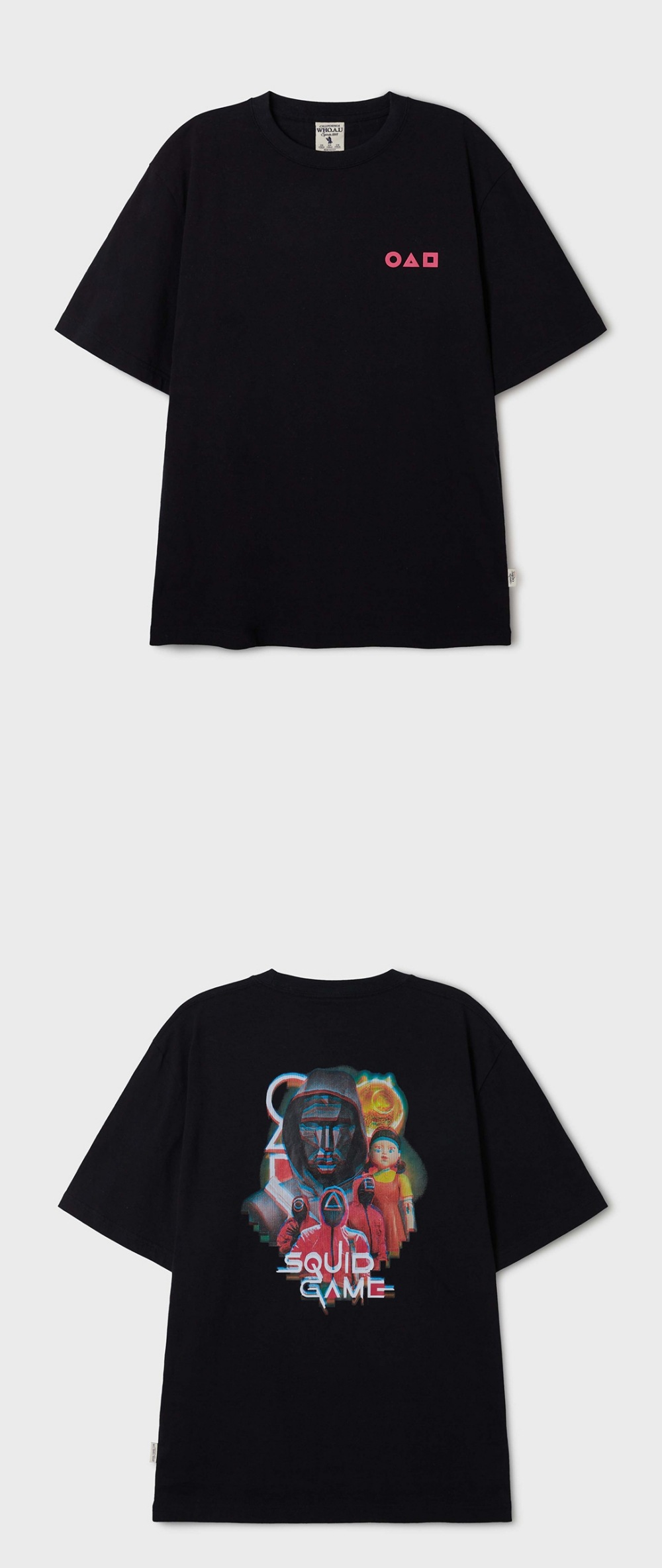 WAU X SQUID GAME/Hologram T-Shirt/ユニセックス WAU X SQUID GAME/Hologram T-Shirt/ユニセックス WAU X SQUID