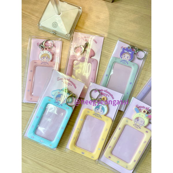 NCT X SANRIO Characters Photocard Holder Key Ring + Photo