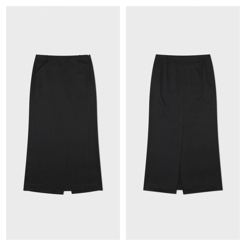 [LOW CLASSIC] RELAXED SLIT LONG SKIRT ★大人気★ LOW ファッションアイテム CLASSIC】 RELAXED SLIT LONG SKIRT