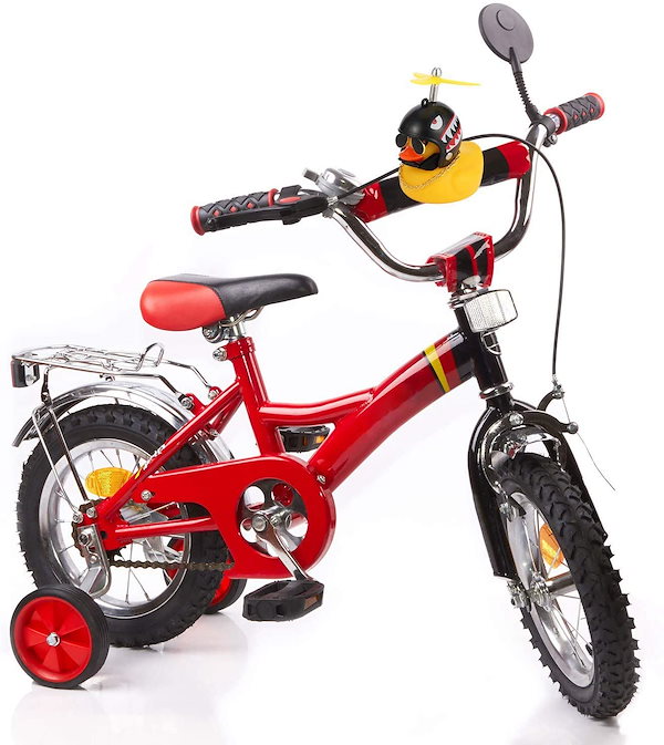 Qoo10] アヒル隊長 自転車 アヒル 光る インテ