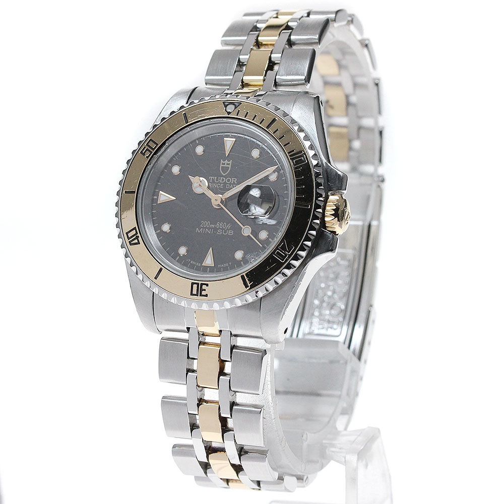 チュードル TUDOR 73193 プリンス デイト ミニ サブマリーナ Cal.2671 YGコンビ 自動巻き ボーイズ _826027【中古】