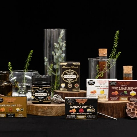 マヌカハニー キャンディ のど飴 ハニードロップレット マヌカハニーUMF15 （のど飴）23g/6粒 10個セット ハニージャパン