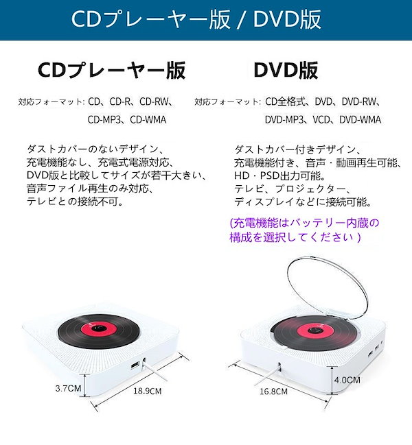 cd プレーヤー セール で dvd