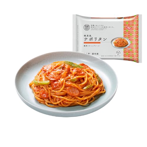 完全メシDELI 日清食品 冷凍 ナポリタン 5食セット 冷凍パスタ 冷凍食品 たんぱく質 21.7g PFCバランス 食物繊維 7.1g